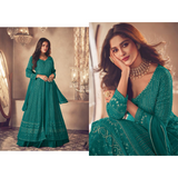 Ashirwad- NOOR Heavy FAUX Georgette with Embroidery Work  Party Wear