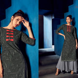 Indo Western PRINTED COTTON Kurtis