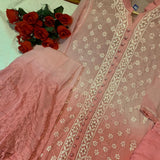 Chikankari Georgette Ombre Style Kurti Sets