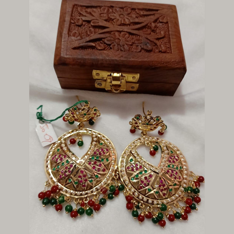 Jadau Earrings