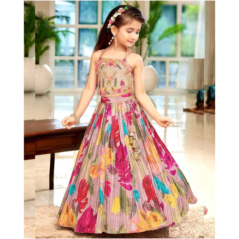 COAD OC-194 DESIGNER LEHANGA CHOLI SET FULLY STTICHED READY TO WEAR