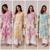 Printed Rayon Kurti Sets