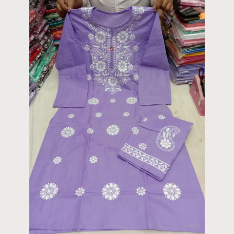 Chikankari Voil Kurti sets