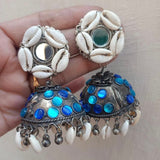 Oxy metal style Jhumka earrings.