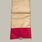 Silk Contrast Border Saree