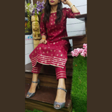 Rayon Cotton Co-Od Kurti sets