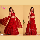 ANTIQUE AURA- Designer Lehengas