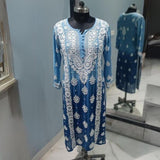 Heavy Chikankari Kurtis