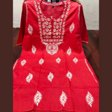 Chikankari Plus Size Kurti Sets