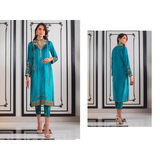 Silk Satin Pakistani Designer Sets