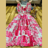 Party Wear PRINTED STYLE GOWN