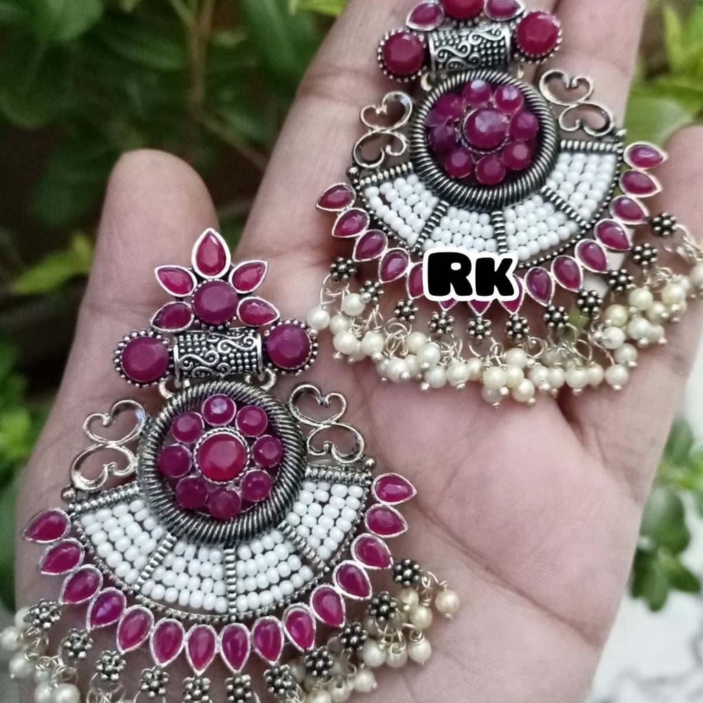 Ruby stone Earrings