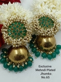 Designer Jhumka Earrings Heavy Look