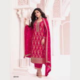 VINAY-NIDHI JACQUARD SUITS Designer Party Wears