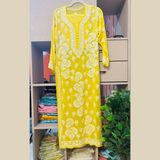 Georgette Kurti Set