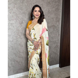 BOLLYWOOD STYLE Floral Silk Sarees