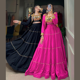 Navratri Lehenga Collection JHUMDI 2024