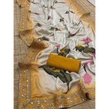 BOLLYWOOD STYLE Floral Silk Sarees