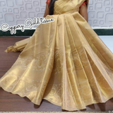 Organza Tissue Zari Sarees