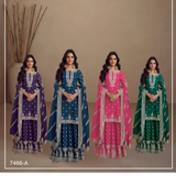 Party Wear Gharara Style Dresses