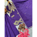 Designer Collection in Silk with Heavy Embroidery Sharara Sets