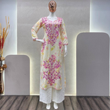 Printed Rayon Kurti Sets