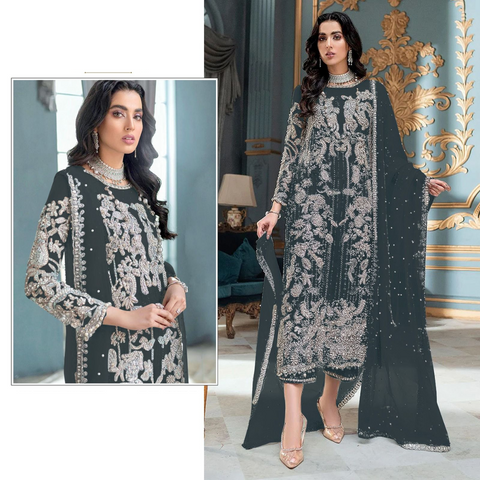 PREMIUM PAKISTANI STYLE PARTY WEAR PLUS SIZE 48-50