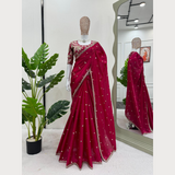 MITAL HEAVY EMBROIDERY BLOUSE Party Wear Saree Ready Blouse