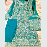 Chikankari Style Pakistani Dress