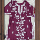 Chikankari Style Rayon Kurti  sets