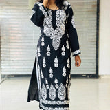 Heavy Chikankari Kurti Sets