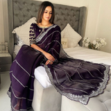 TRENDING STYLE Soft Jimmy Choo Saree