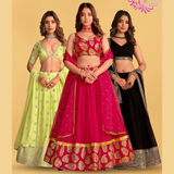 ANTIQUE AURA- Designer Lehengas