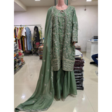 Handwork Gharara Designer Suits