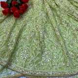 Heavy Chikankari Sarees