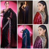 Bollywood Style SEQUINS SAREE DF3384