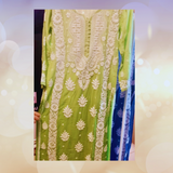 Heavy Chikankari Kurtis