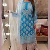 Chikankari Sharara Sets Gotta Style