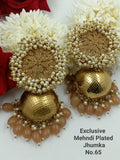 Designer Jhumka Earrings Heavy Look