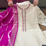 Cotton Embroidered Designer Wear Sizes 48-54