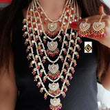 Heavy look pearl Jewellery Set