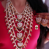 Heavy look pearl Jewellery Set